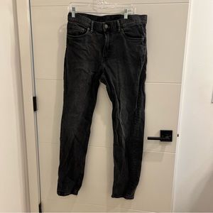 Mens black jeans